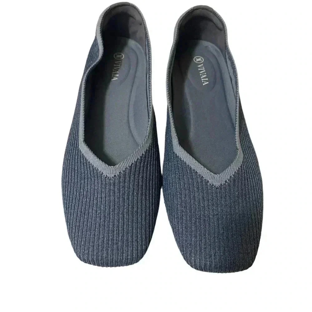 VIVAIA Square Flats for Women Margot 2.0 Ballet Flats Shoes Arch support